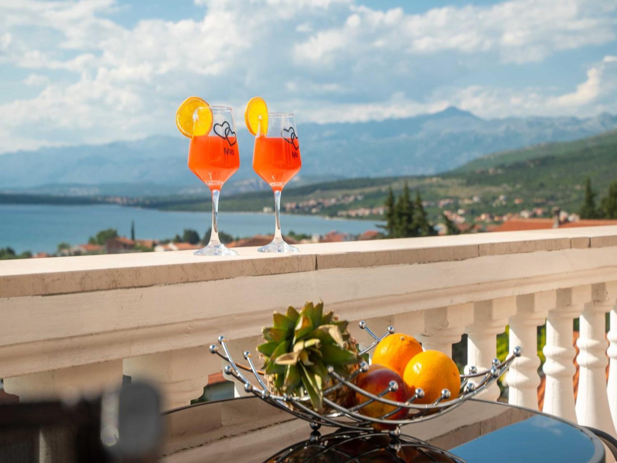 Apartments Milic - One Bedroom Apartment With Sea View And Terrace Gornji Karin Exteriér fotografie